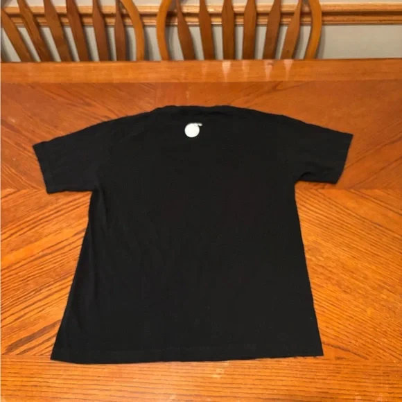 The Hundreds Black Tee with White Script Logo - Picture 6 of 9